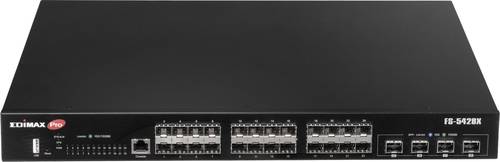EDIMAX FS-5428X Managed Netzwerk Switch 24 + 4 Port 10 / 100 / 1000MBit/s von Edimax