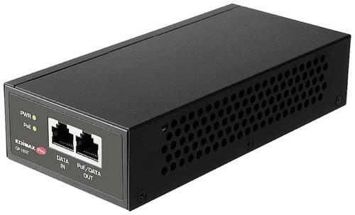 EDIMAX GP-103IT PoE Injektor 1000MBit/s IEEE802.3af (15.4 W), IEEE802.3at (30 W), IEEE 802.3bt von Edimax