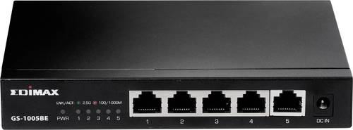 EDIMAX GS-1005BE Netzwerk Switch 5 Port 2.5 GBit/s von Edimax
