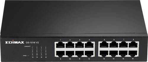 EDIMAX GS-1016 V2 Netzwerk Switch 16 Port 10 / 100 / 1000MBit/s von Edimax