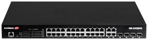 EDIMAX IGS-5428PLC Industrial Ethernet Switch 24 + 4 Port 56 GBit/s PoE-Funktion von Edimax