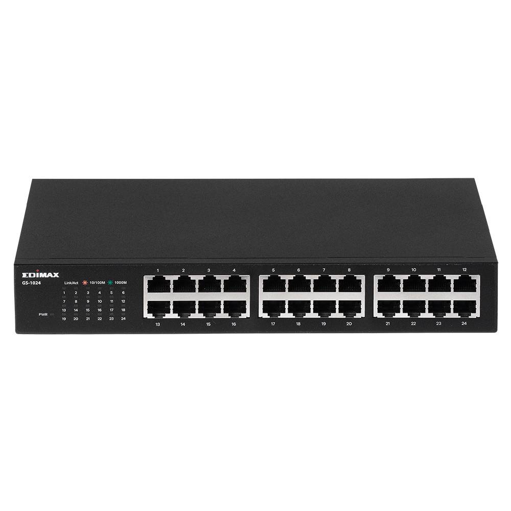 EDIMAX Switch GS-1024 Gigabit Ethernet 24 Ports Rackmount EDIMAX Switch GS-1024 Gigabit Ethernet 24 Ports Rackmount von Edimax