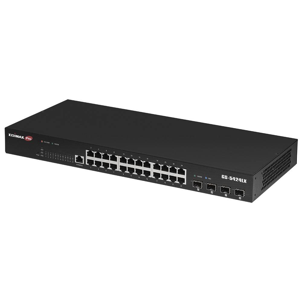 EDIMAX Switch Pro 28x GE GS-5424LX Rackmount EDIMAX Switch Pro 28x GE GS-5424LX Rackmount von Edimax