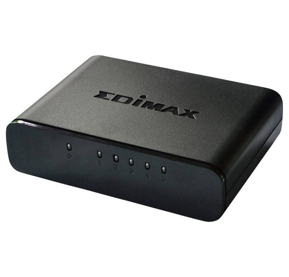 Edimax 5 Port Fast Ethernet Desktop Switch Netzwerk-Switch von Edimax