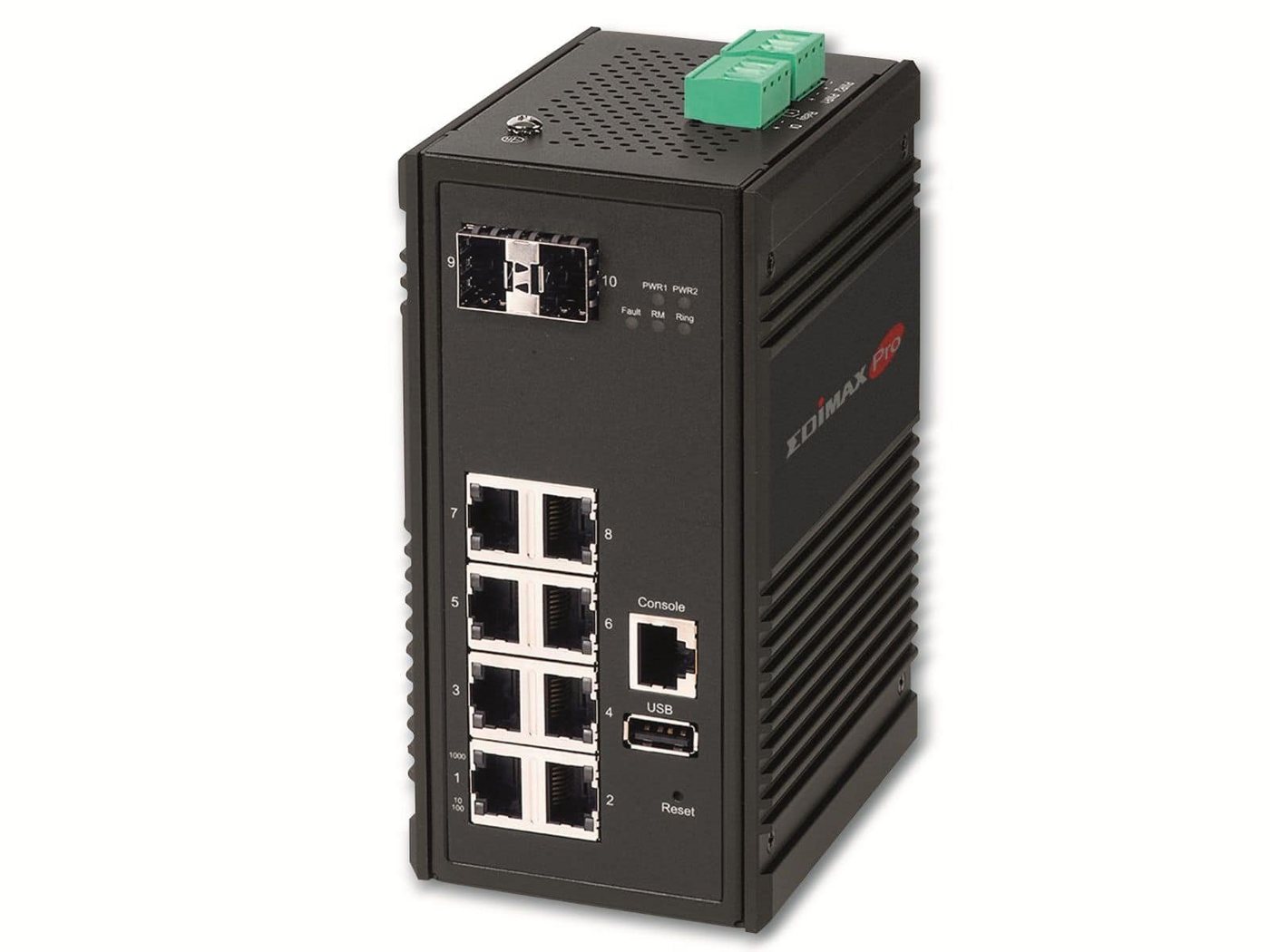 Edimax EDIMAX Industrie-Switch IGS-5208, 8-port Netzwerk-Switch von Edimax