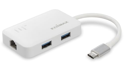 Edimax EU-4308 - USB-C zu 3-Port USB 3.0 Gigabit Ethernet-Hub von Edimax
