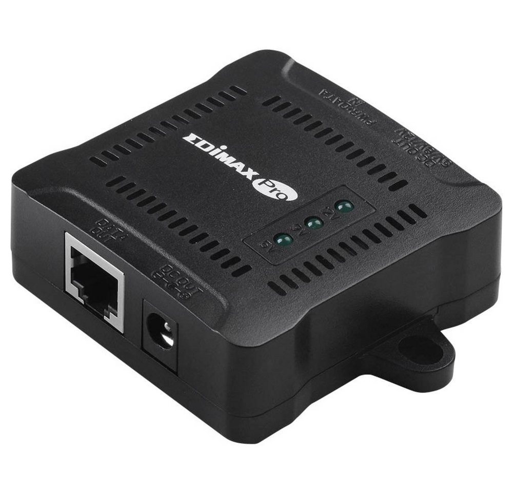 Edimax Pro IEEE 802.3at Gigabit PoE+ Splitter mit Netzwerk-Switch von Edimax