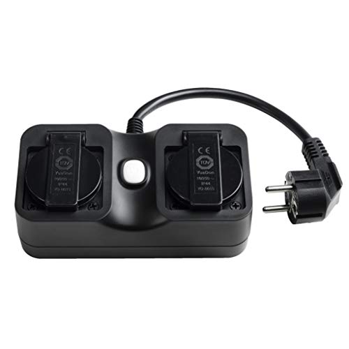 Edimax SP-1122WTO - Smarter WLAN-Stecker für außen/innen (2 AC-Steckdosen des EU-Typs) Macht Steckdosen intelligenter von Edimax