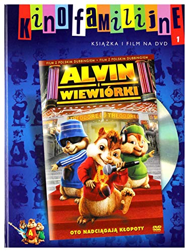 Alvin and the Chipmunks [DVD]+[KSIĄĹťKA] [Region 2] (IMPORT) (Keine deutsche Version) von Edipresse