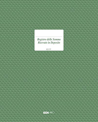 EDIPRO – E2177 – Register für Summen, 47 Seiten f.to 24,5x31 von Edipro