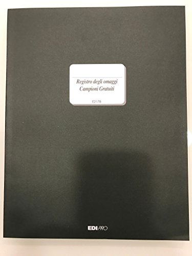 EDIPRO – E2178 – Register mit kostenlosen Proben und Geschenken, 96 Seiten f.to 24,5x31 von Edipro