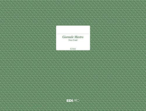EDIPRO – E2566 – Zeitung Master 9 Konten beweglicher Kopf und Spirale 50 Seiten f.to 31 x 24,5 von Edipro