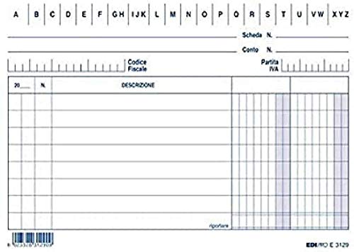 Edipro E3129VE 100 2-Spalten Karten grün F.To 10,5x15 von Edipro