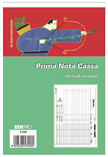 Edipro E5349 Notenblock, 100 Blatt, für die Verwendung von Hand von Edipro