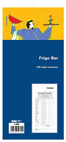 Edipro E5962 Kühlschrankblock Bar 100 Blatt Verwendung von Hand F.To 29,7 x 22 von Edipro