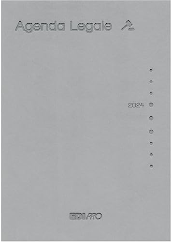 Edipro Jahresplaner 2024 Tageskalender 12 x 17 cm, Farbe: Grau von Edipro