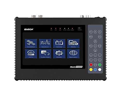 Edision Multi-Finder Messgerat fur Satelliten DVB-S/S2 Terrestrische DVB-T/T2 Kabel DVB-C Signale H.265/HEVC und CCTV-Tester Edision Multi-Finder Messgerat fur Satelliten DVB-S/S2 Terrestrische DVB-T/T2 Kabel DVB-C Signale H.265/HEVC und CCTV-Tester von Edision