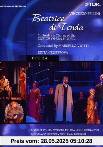 Bellini, Vincenzo - Beatrice di Tenda [2 DVDs] von Edita Gruberova