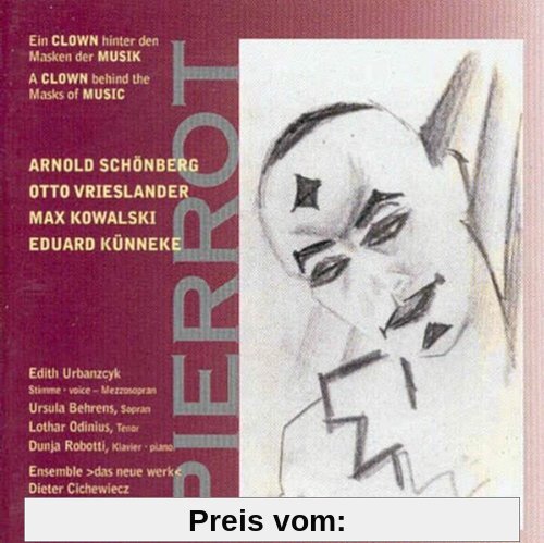 Pierrot-Ein Clown von Edith Urbanczyk