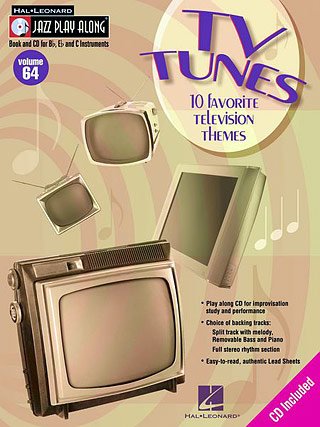 TV TUNES - arrangiert für C- - Instrumental-Ausgabe - mit CD [Noten/Sheetmusic] aus der Reihe: JAZZ PLAY ALONG 64 von Edition Hal Leonard