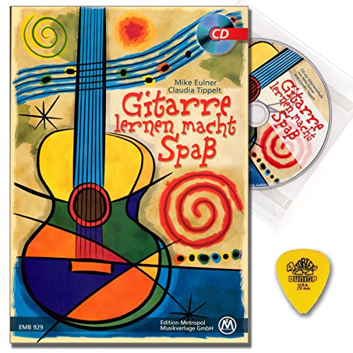 Edition Metropol Gitarre Lernen Macht Spaß mit CD und Origimal Dumlop Plektrum ! Die Gitarrenschule von Mike Eulner & Claudia Tippelt. Edition Metropol Gitarre Lernen Macht Spaß mit CD und Origimal Dumlop Plektrum ! Die Gitarrenschule von Mike Eulner & Claudia Tippelt. von Edition Metropol
