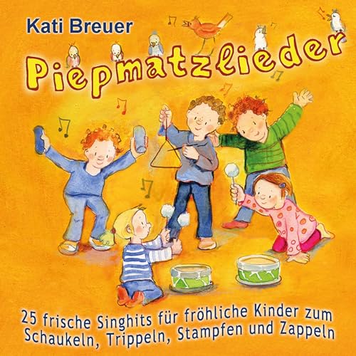 Piepmatzlieder - 25 frische Singhits für fröhliche Kinder zum Schaukeln, Trippeln, Stampfen und Zappeln: Kinderlieder für Eltern-Kind-Grupen, Krippe, ... Kindergarten und natürlich für zu Hause Piepmatzlieder - 25 frische Singhits für fröhliche Kinder zum Schaukeln, Trippeln, Stampfen und Zappeln: Kinderlieder für Eltern-Kind-Grupen, Krippe, ... Kindergarten und natürlich für zu Hause von Edition Seebär