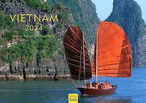 Edition Seidel Premium Kalender Vietnam 2024 Format DIN A3 Wandkalender Asien Strand Meer Skyline Mario Weigt von Edition Seidel