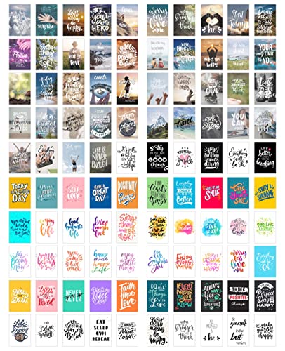 Edition Seidel Set 100 Postkarten Leben & Momente mit Sprüchen Karten mit Spruch Geschenk Geschenkidee Geburtstagskarten Geburtstag Liebe Freundschaft Leben Motivation lustig Postcrossing (SW02) von Edition Seidel