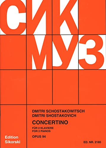 Concertino Op 94. Klavier, Klavier zu 4 Händen von Edition Sikorski