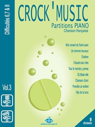 Recueil CrocK'MusiC Volume 3-Klavier-BOOK von Editions Bourgès R.