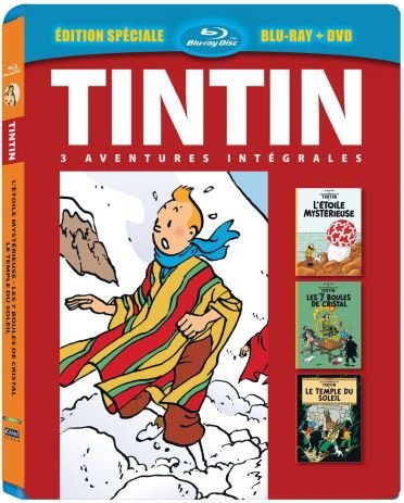 Tintin, vol. 4 : les 7 boules de cristal, le temple du soleil, l'étoile mystérieuse [Blu-ray] [FR Import] von Editions Montparnasse