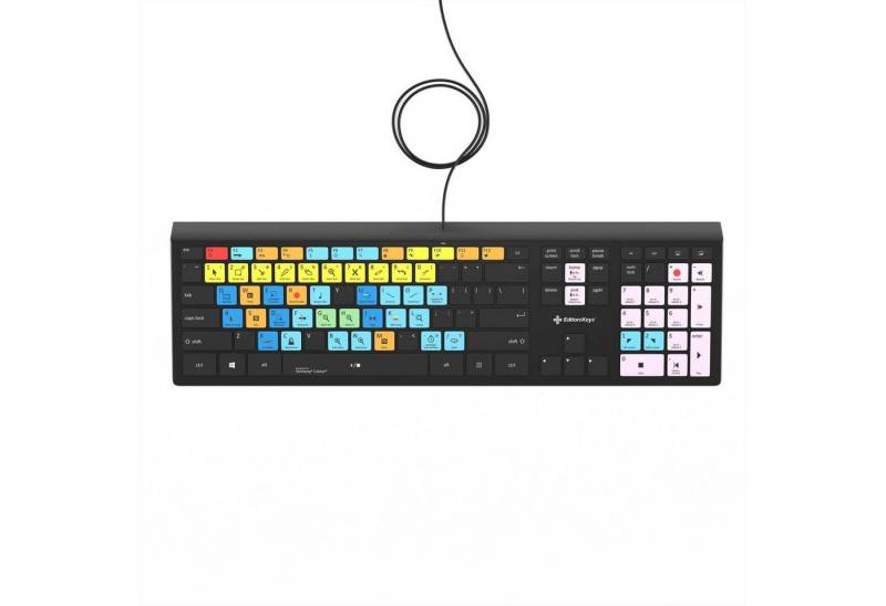 Editors Keys Apple-Tastatur (Backlit Keyboard Cubase WIN DE - Apple Zubehör) von Editors Keys