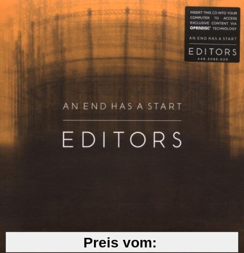 An End Has a Start (Digipak) von Editors