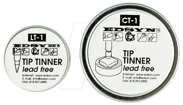EDSYN CT 1 - Lötspitzenreiniger und Verzinner, CT-1, Pulver, bleifrei, 42,5 g von Edsyn