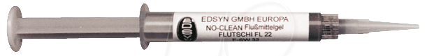 EDSYN FL 22 - Flussmittelgel, Flutschi FL 22, No-Clean, 5 ml von Edsyn