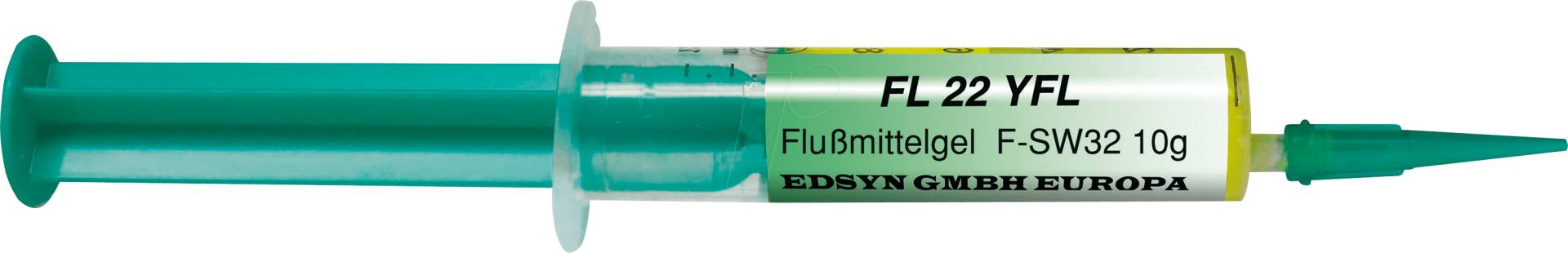 EDSYN FL 22 YFL - Flussmittelgel, Yellow Flash 22, No-Clean, 10 gr von Edsyn