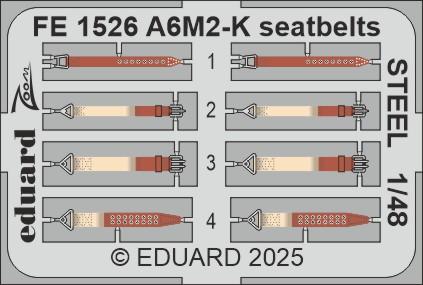 A6M2-K - Seatbelts - Steel [Eduard] von Eduard