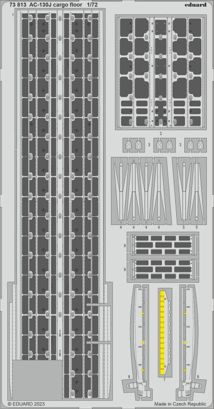 AC-130J - Cargo floor [Zvezda] von Eduard