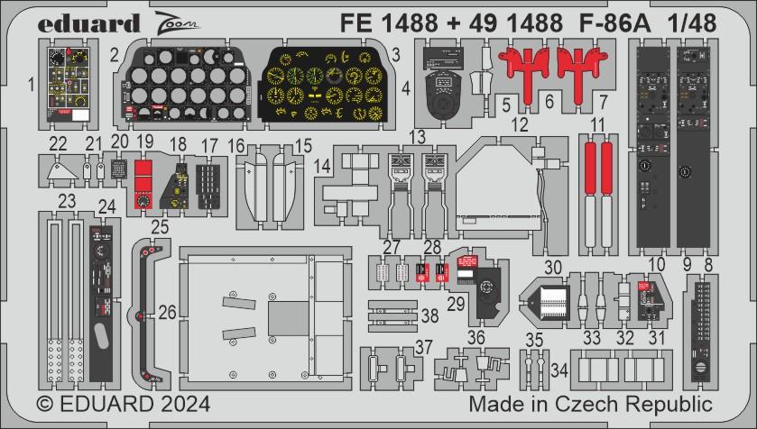 F-86A  [Clear Prop] von Eduard