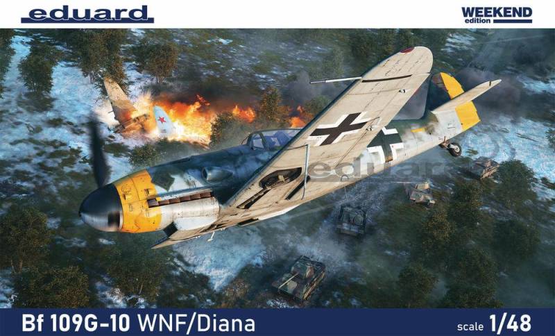 Messerschmitt Bf 109 G-10 WNF/Diana - Weekend edition von Eduard