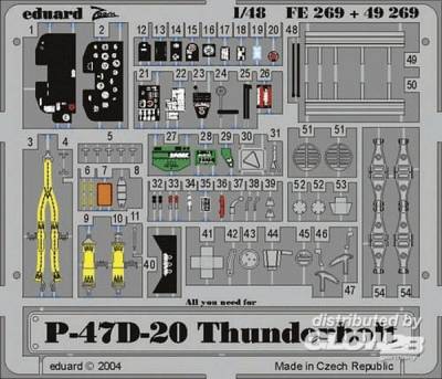 P-47D-20 Thunderbolt P-47D-20 Thunderbolt von Eduard