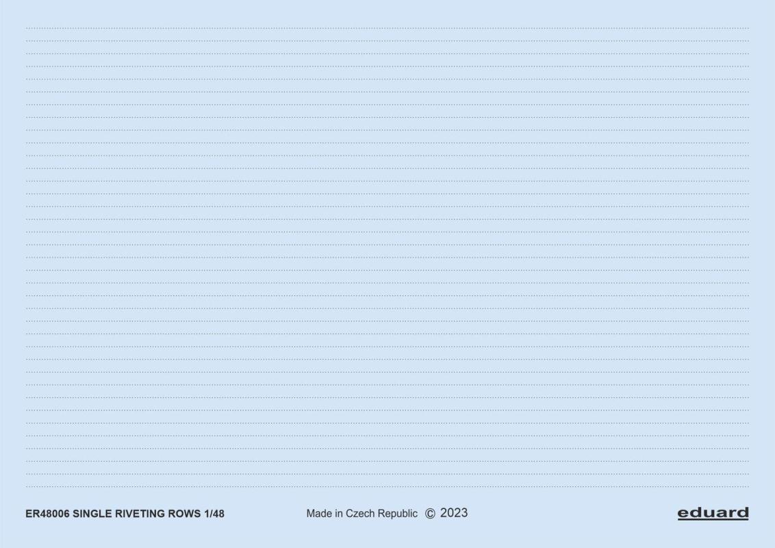 Single riveting rows von Eduard