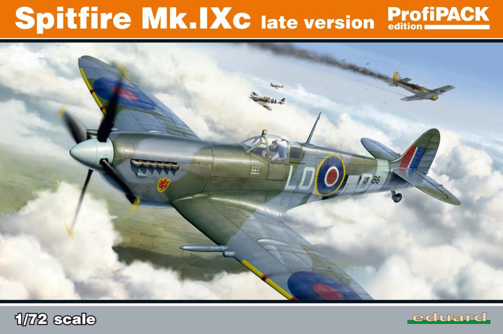 Spitfire Mk.IXc late version - Profipack von Eduard