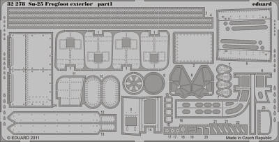 Su-25 Frogfoot - Exterior [Trumpeter] von Eduard