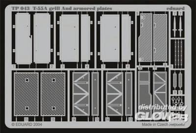 T-55A - Grill and armored Plates von Eduard