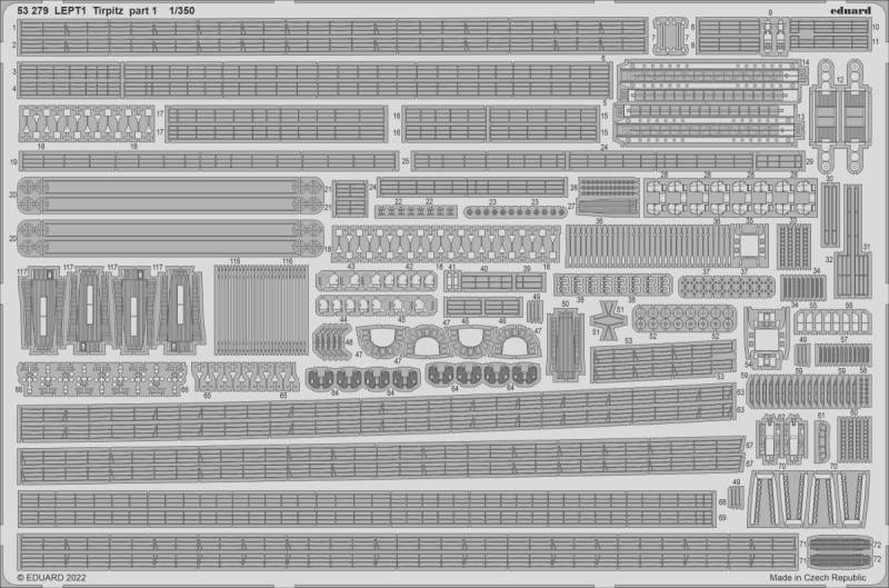 Tirpitz - Part 1 [Trumpeter] von Eduard