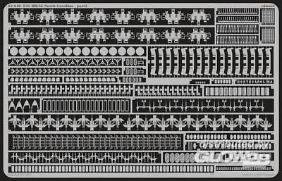 USS BB-55 North Carolina [Trumpeter] von Eduard