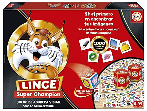 LINCE JUEGO DE MEMORIA SUPERCHAIOM 1000 IMÁGENES von Educa