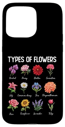 Arten von Blumen Pädagogische Jungen Mädchen Kinder Hülle für iPhone 15 Pro Max Arten von Blumen Pädagogische Jungen Mädchen Kinder Hülle für iPhone 15 Pro Max von Educational Science Ideas