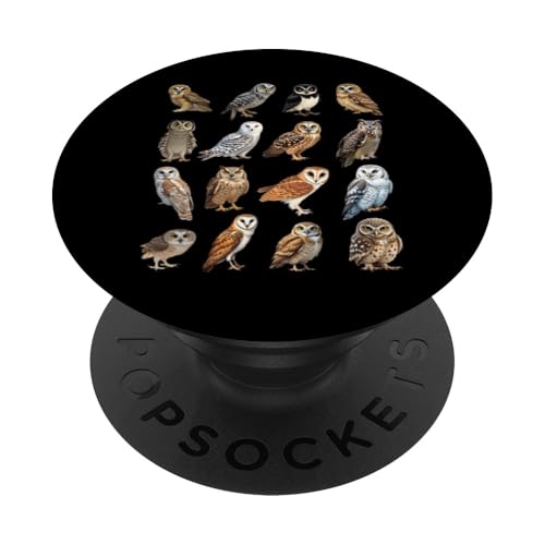 Arten von Eulen Ornithologie Eulenarten Identifikationstabelle PopSockets Klebender PopGrip Arten von Eulen Ornithologie Eulenarten Identifikationstabelle PopSockets Klebender PopGrip von Educational Science Ideas